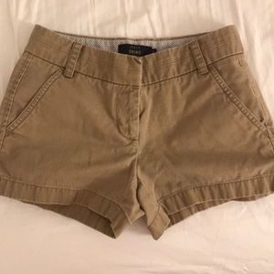Jcrew khaki shorts